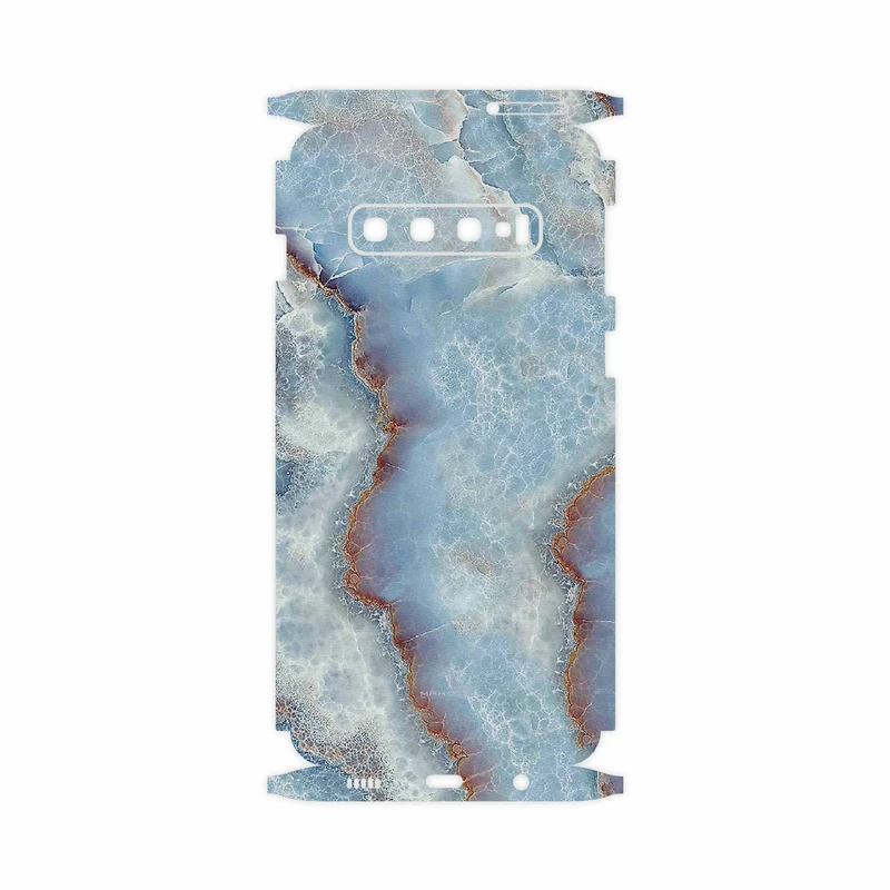 برچسب پوششی ماهوت مدل Blue Ocean Marble-FullSkin مناسب برای گوشی موبایل سامسونگ Galaxy S10
