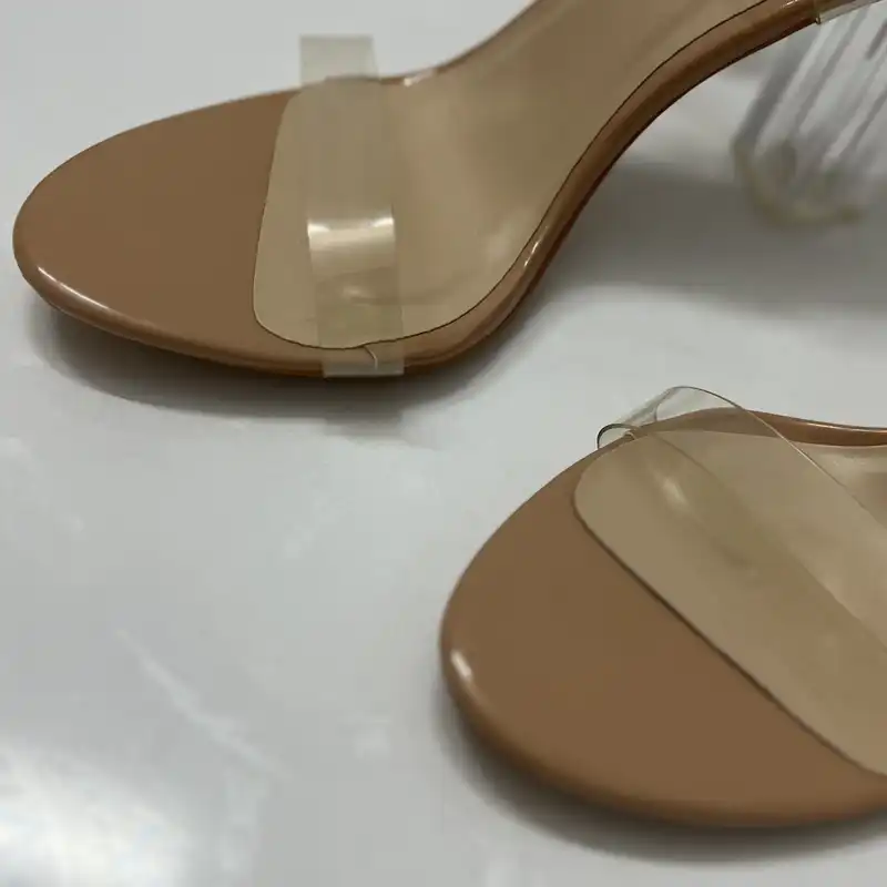 صندل زنانه مدل شیشه ای 100270