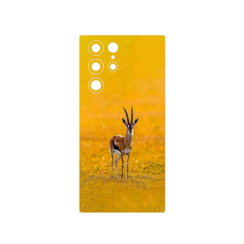 برچسب پوششی ماهوت مدل Gazelle مناسب برای گوشی موبایل سامسونگ Galaxy S22 Ultra 5G