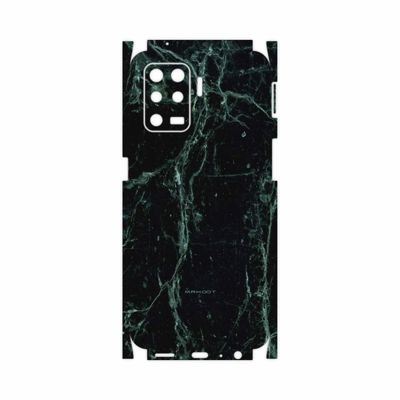 برچسب پوششی ماهوت مدل Graphite-Green-Marble-FullSkin مناسب برای گوشی موبایل اپو A94 4G