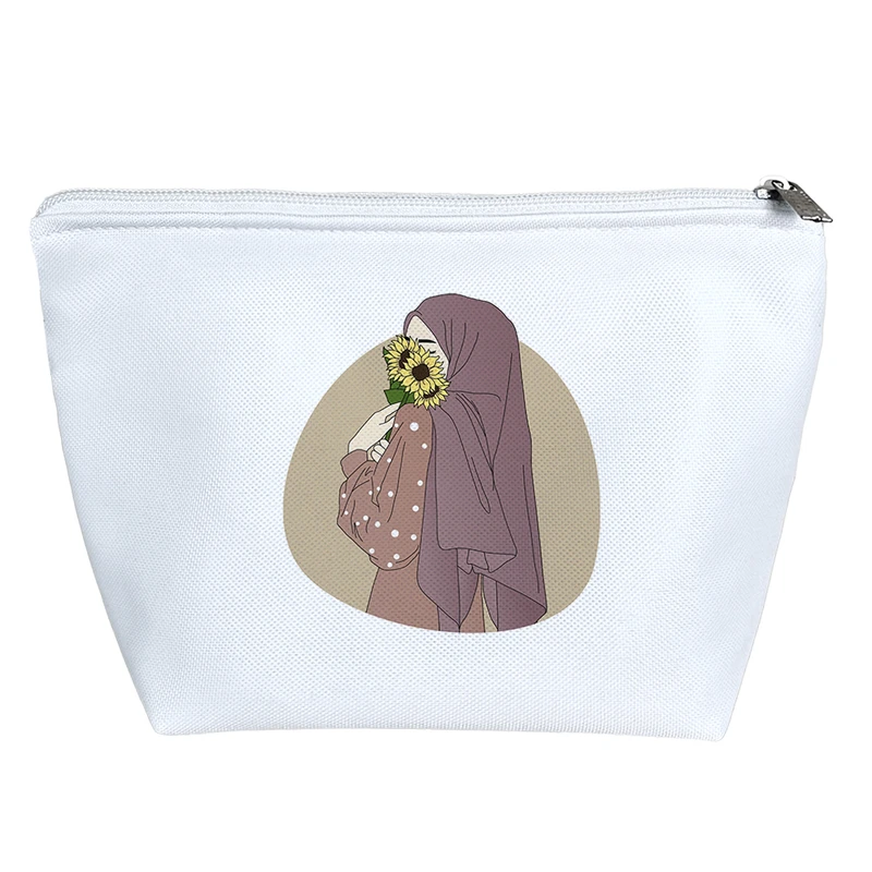 کیف لوازم آرایش دخترانه خندالو مدل دخترانه با حجاب  کد 3167