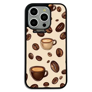 AKAM AMC-WA15PRO-COFFEE-10 Cover For Apple iPhone 15 Pro