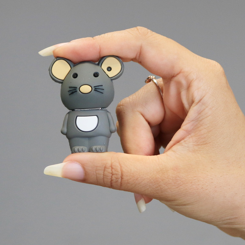 فلش مموری طرح موش مدل Ul-Mouse01 ظرفیت 128 گیگابایت