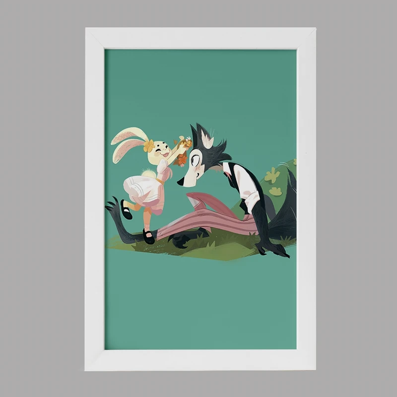 تابلو خندالو مدل لگوشی و هارو انیمه بیستارز کد 33465