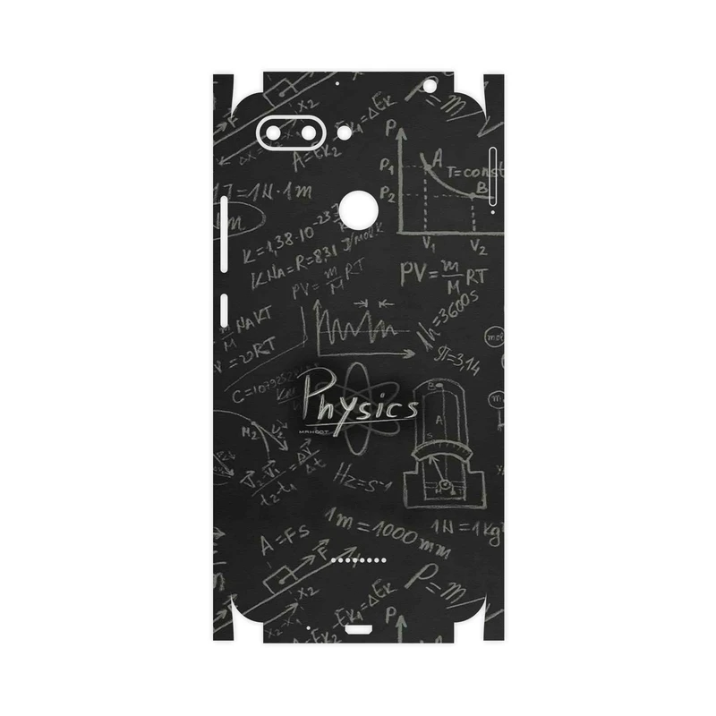 برچسب پوششی ماهوت مدل Physics Science-FullSkin مناسب برای گوشی موبایل شیائومی Redmi 6