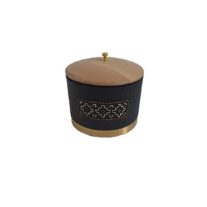 قندان چرمی چرم آلین مدل مصری