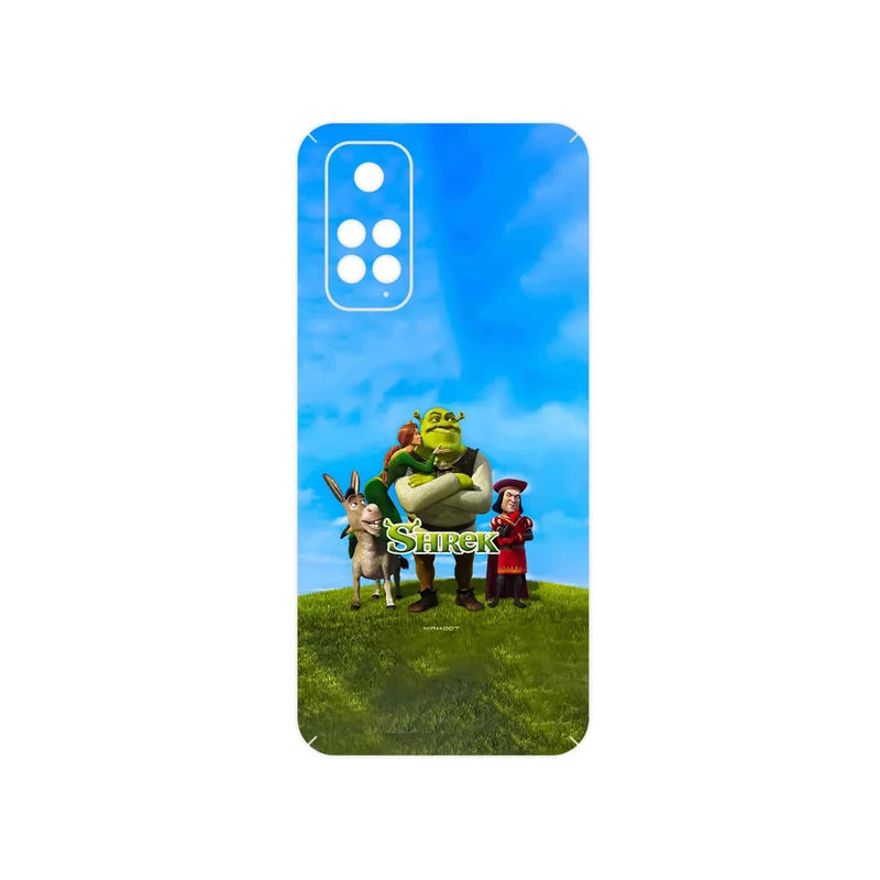 برچسب پوششی ماهوت مدل Shrek مناسب برای گوشی موبایل شیائومی Redmi Note 11