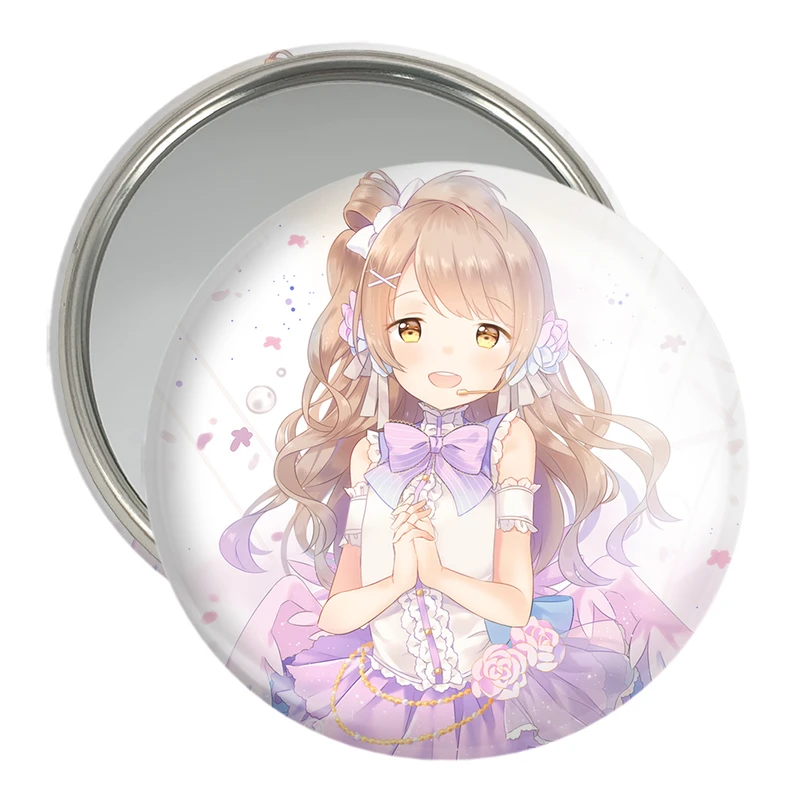 آینه جیبی خندالو مدل کوتوری مینامی انیمه لاو لایو Love Live  کد 18261