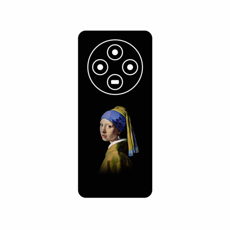 برچسب پوششی ماهوت مدل Girl with a Pearl Earring of Vermeer مناسب برای گوشی موبایل شیائومی Poco C75