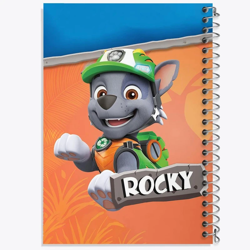 دفتر شطرنجی 50 برگ خندالو طرح انیمیشن سگ های نگهبان کد 26934