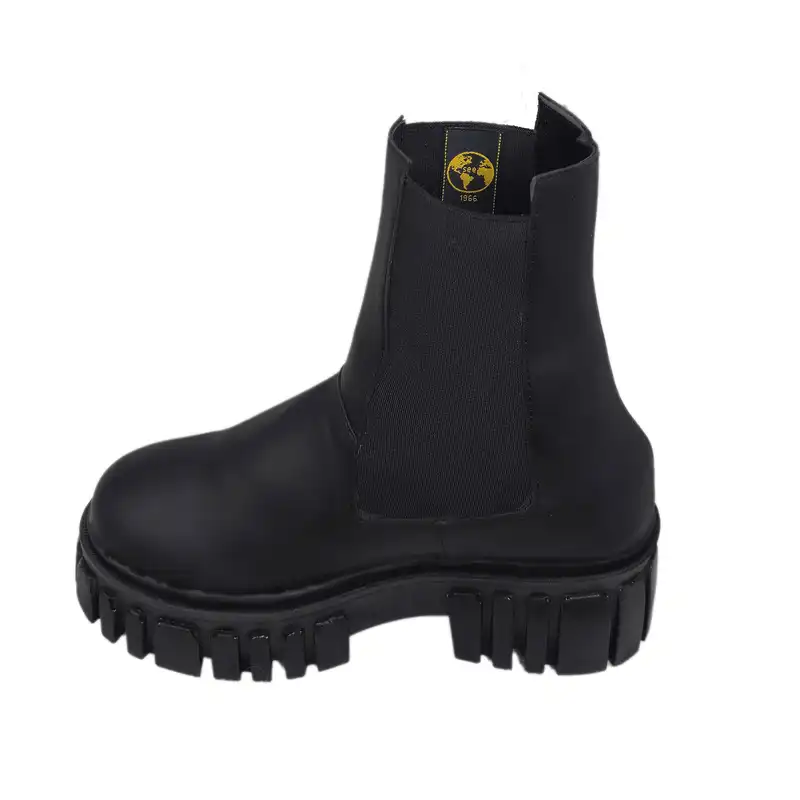 نیم بوت زنانه سیی مدل نرم کد 2076