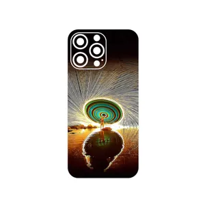 MAHOOT Night Light Fountain Cover Sticker for Apple iPhone 14 Pro Max