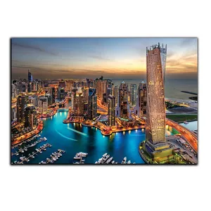 تابلو شاسی بکلیت طرح منظره شهر دبی مدل SH-688