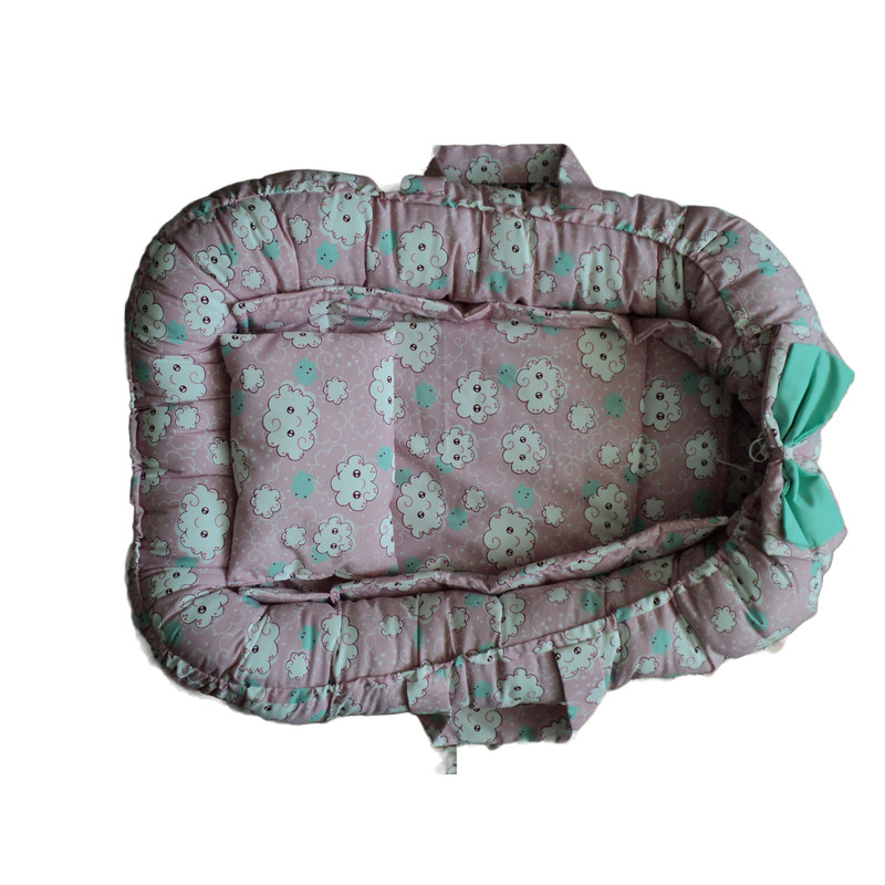 آغوشی طرح ابر مدل 14016 به همراه ساک حمل نوزاد