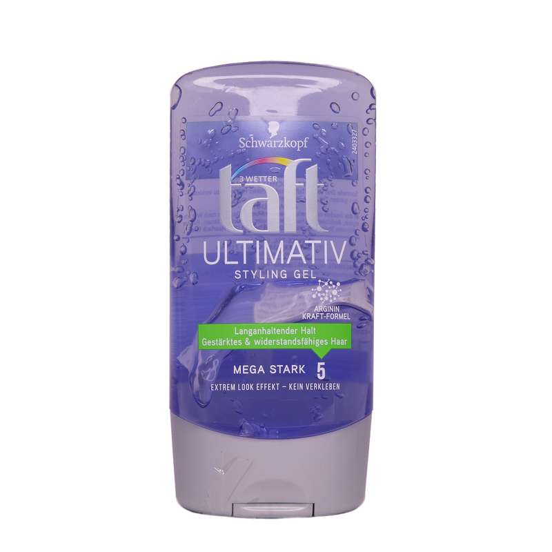 ژل حالت دهنده مو تافت سری ULTIMATIV مدل MEGA STARK 5 حجم 150 میلی لیتر ژل حالت دهنده مو تافت سری ULTIMATIV مدل MEGA STARK 5 حجم 150 میلی لیتر