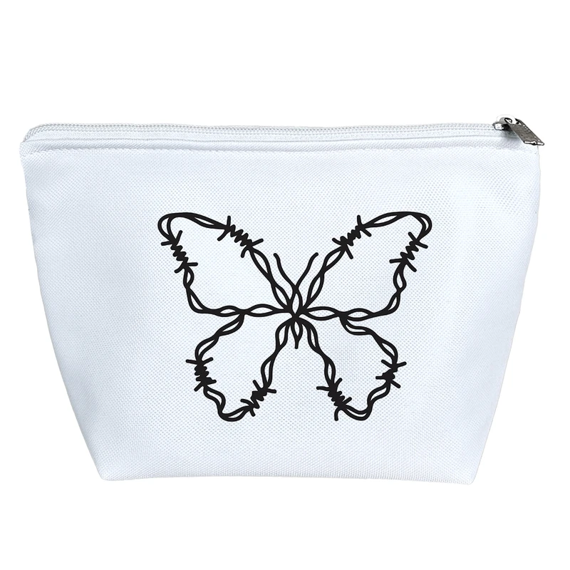 کیف لوازم آرایش دخترانه خندالو مدل پروانه سیم خاردار کد 6399