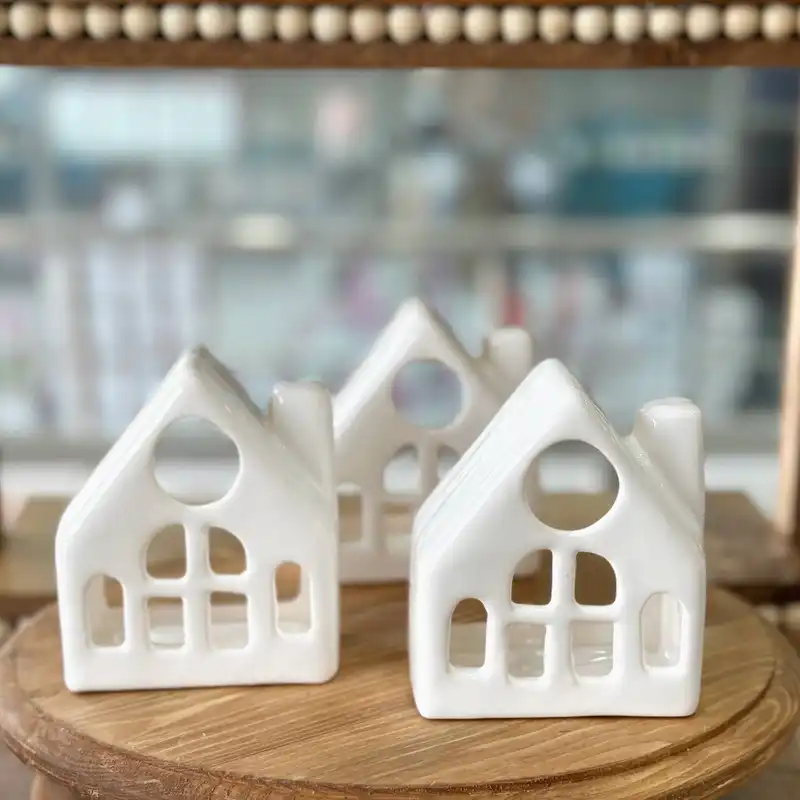 جاشمعی سرامیکی طرح کلبه