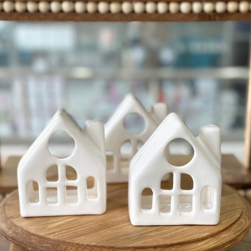 جاشمعی سرامیکی طرح کلبه