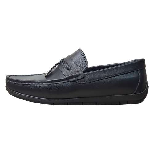 کفش کالج مردانه مدل چرم طبیعی فوکت