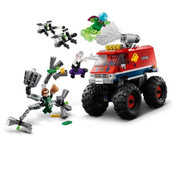 ساختنی طرح کامیون مردعنکبوتی مدل SPIDER HERO کد 11637