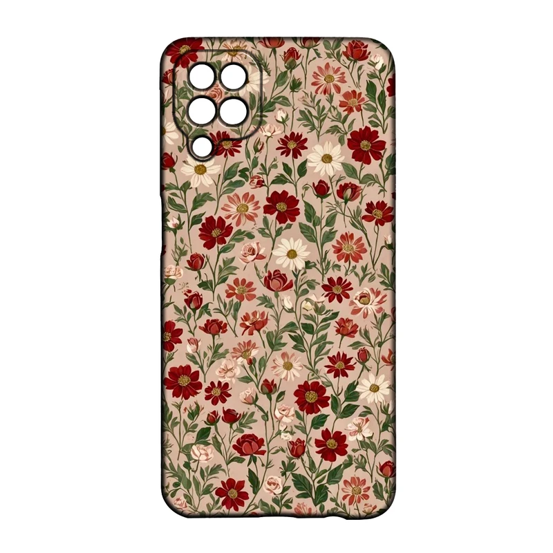 کاور طرح گل کد 324 مناسب برای گوشی موبایل سامسونگ Galaxy A12 / M12 / F12