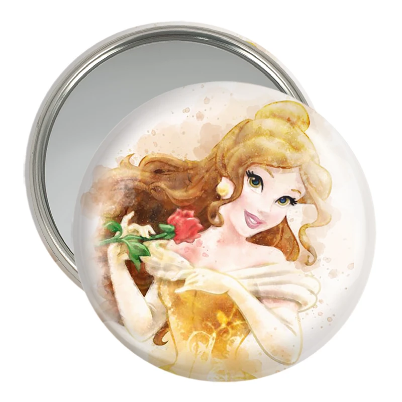 آینه جیبی خندالو مدل انیمیشن دیو  و دلبر Beauty And The Beast  کد 1787