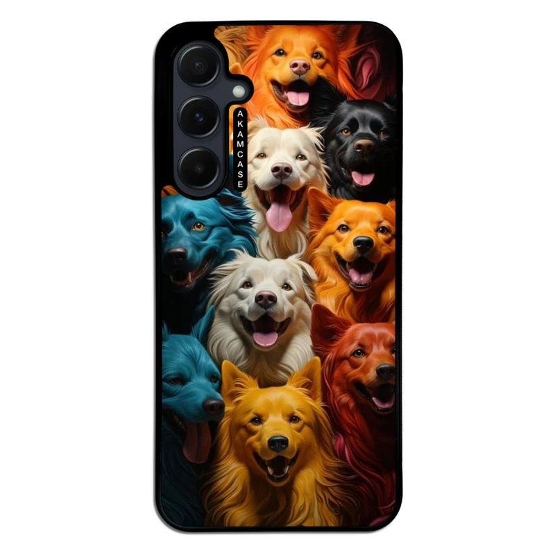 کاور آکام مدل AMC-WSGA55-DOGS-22 مناسب برای گوشی موبایل سامسونگ Galaxy A55