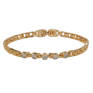 دستبند زنجیری زنانه ژوپینگ مدل AAD727