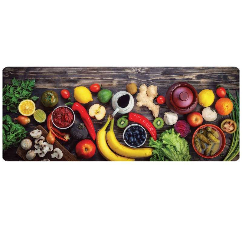 پادری مدل عریض جلوسینکی طرح آشپزخانه کد L6-613 سایز 46x109 سانتی متر