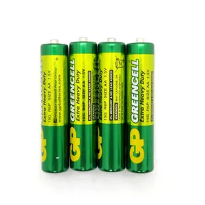 باتری نیم قلمی جی پی مدل power212 بسته 4 عددی