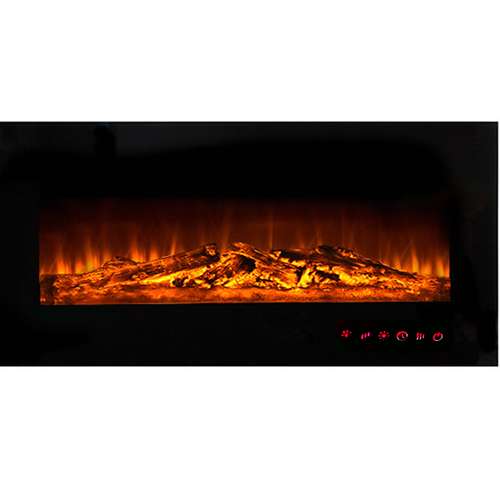 شومینه دیواری برقی شومینه بیستون مدل B.D_85_L2.bs تک رنگ 