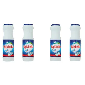 پودر تمیز کننده سطوح رخشا مدل 04 حجم 500 گرم مجموعه 4 عددی