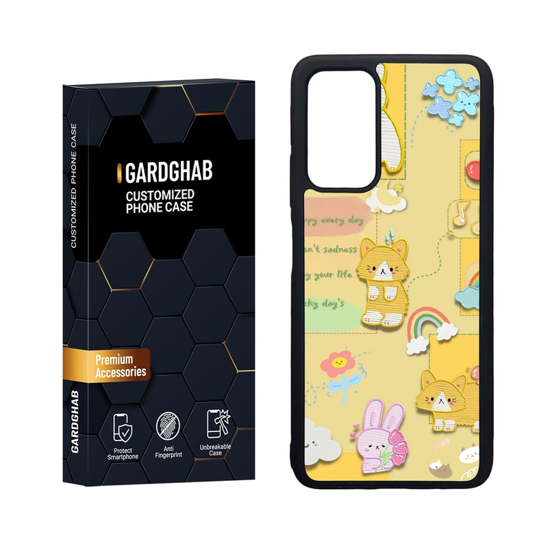کاور گارد قاب مدل دورژله ای فانتزی مناسب برای گوشی موبایل شیائومی  Poco M4 Pro 5G / Redmi Note 11S 5G