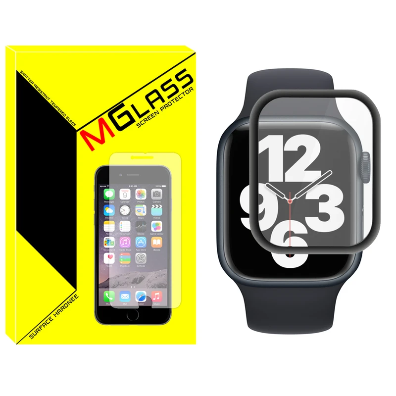محافظ صفحه نمایش نانو ام‌گلس مدل GLS_Pmma مناسب برای اپل واچ سری 4/5/6/Se سایز 40 میلی متری