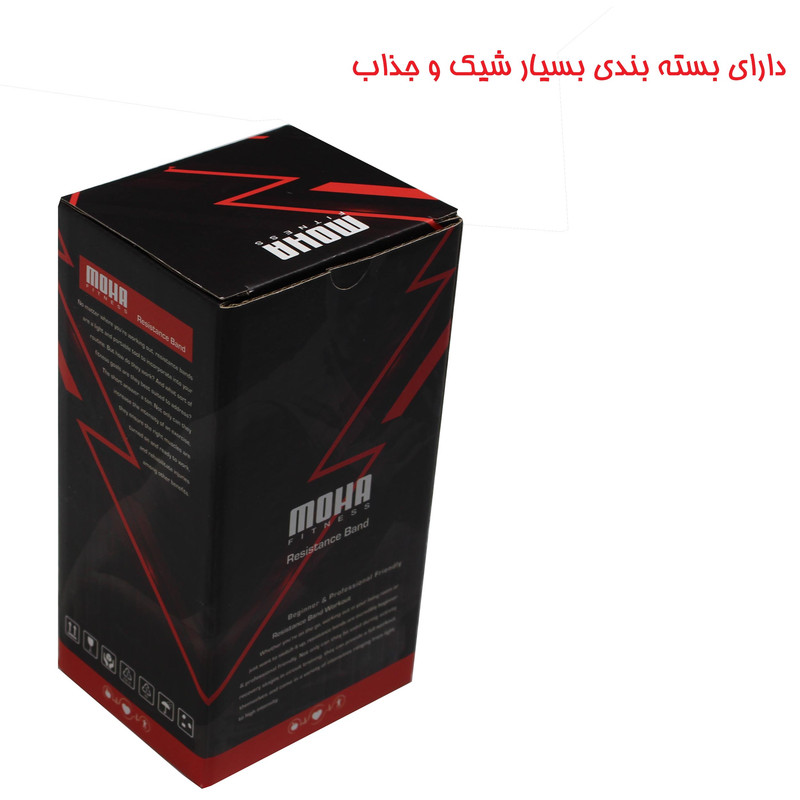 کش ورزشی موها فیتنس مدل X-HEAVY-1762-2M