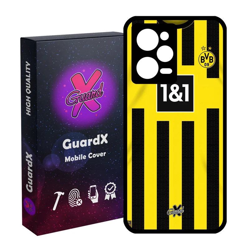 کاور گارد ایکس طرح دورتموند مدل Glass10466 مناسب برای گوشی موبایل شیائومی Redmi Note 12 Pro 5G/Poco X5 Pro 5G/Note 12 Pro Pro speed