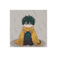 استیکر لپ تاپ و موبایل مدل انیمه طرح مدرسه قهرمانانه من ایزوکو میدوریا My Hero Academia Izuku Midoriya کد 3478