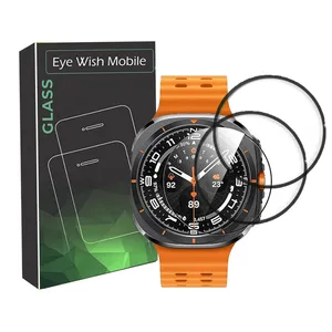 محافظ صفحه نمایش نانو آی ویش مدل PMMA مناسب برای ساعت هوشمند سامسونگ Galaxy watch Ultra 47 mm بسته سه عددی