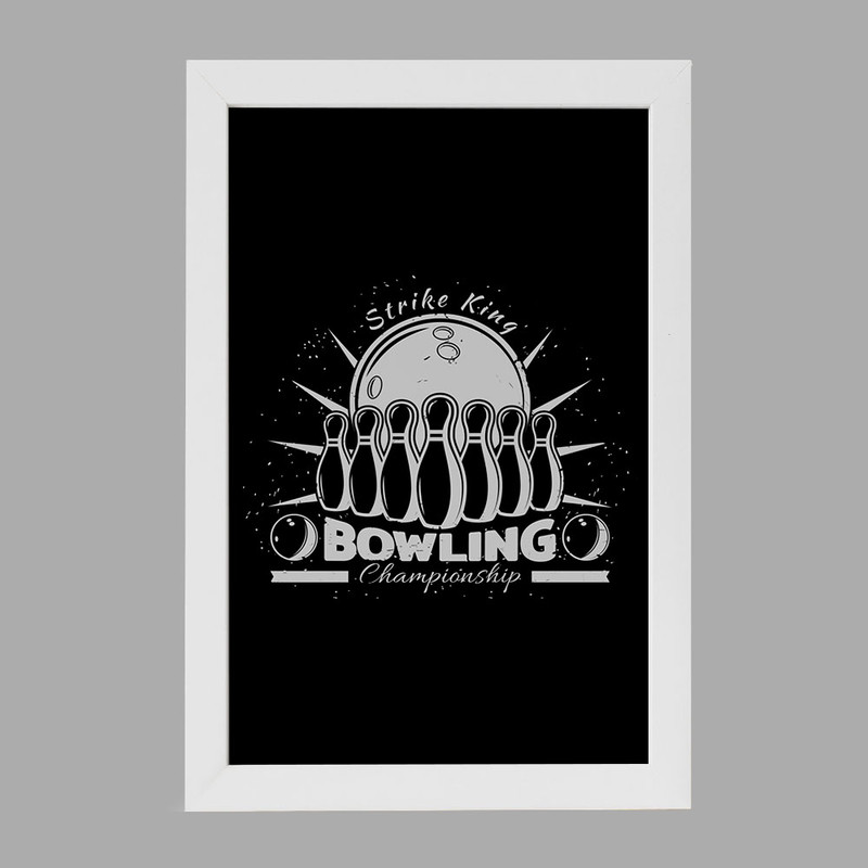 تابلو خندالو مدل بولینگ Bowling کد 28130
