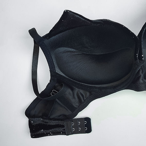 ست شورت و سوتین زنانه مدل جکدار اسفنجی مخمل شاین کد E0332