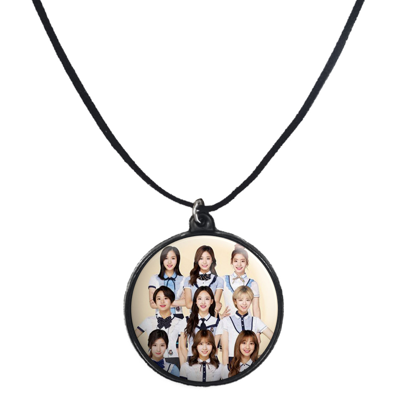 گردنبند پرمانه طرح تو ایس کد pmb.18432 مدل دو طرفه