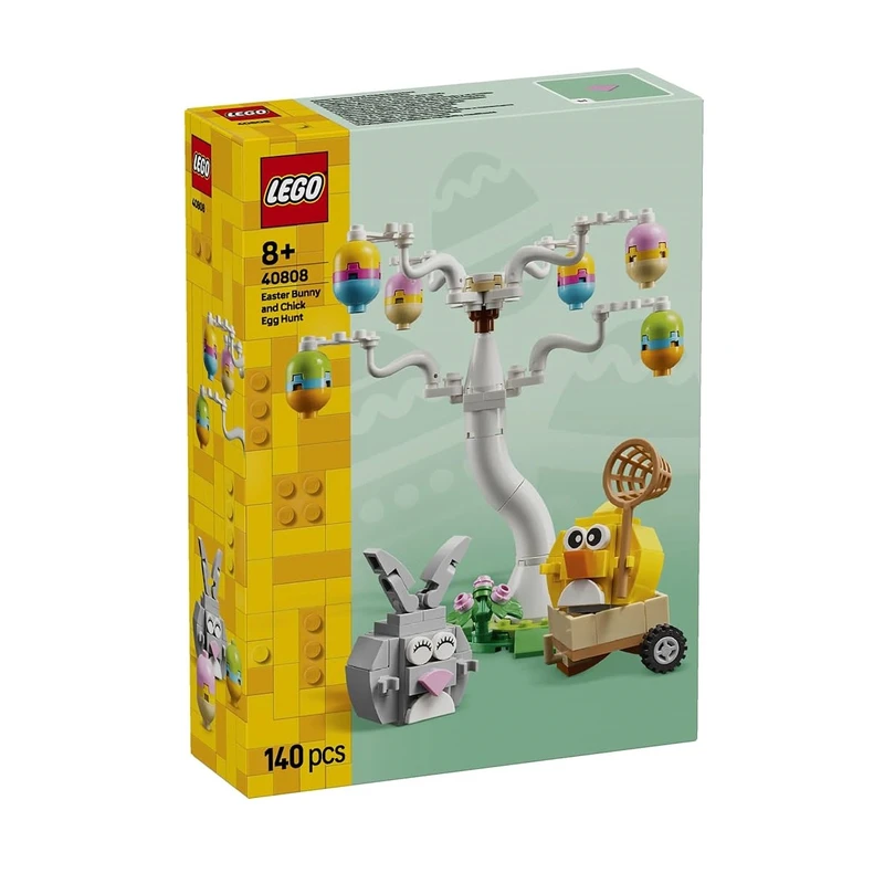 لگو 140 تکه سری Building Toy مدل Easter Bunny and Chick Egg Hunt کد 40808