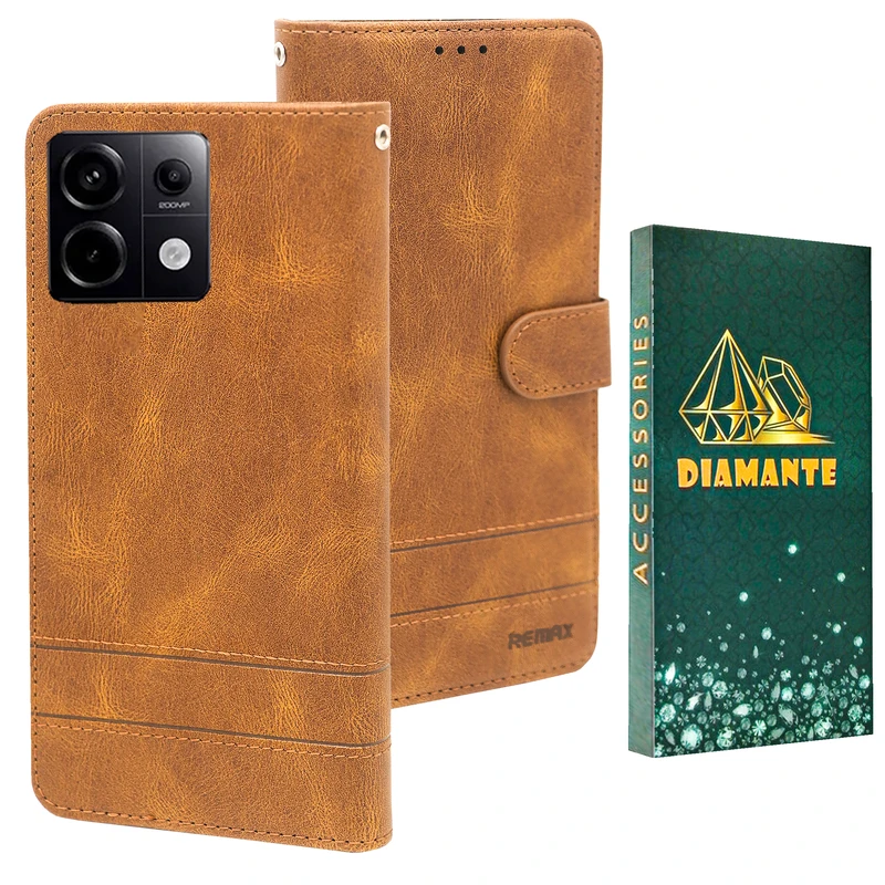 کیف کلاسوری دیامانته مدل Gn مناسب برای گوشی موبایل شیائومی Redmi Note 13 Pro 5G