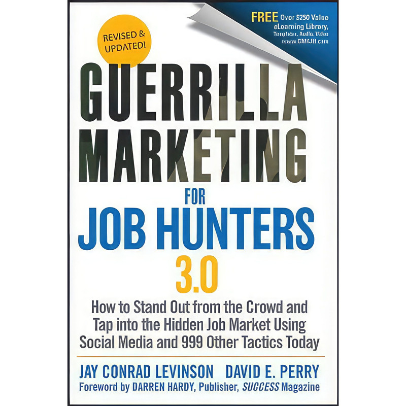 کتاب Guerrilla Marketing for Job Hunters 3.0 اثر Jay Conrad Levinson and David E. Perry انتشارات Wiley