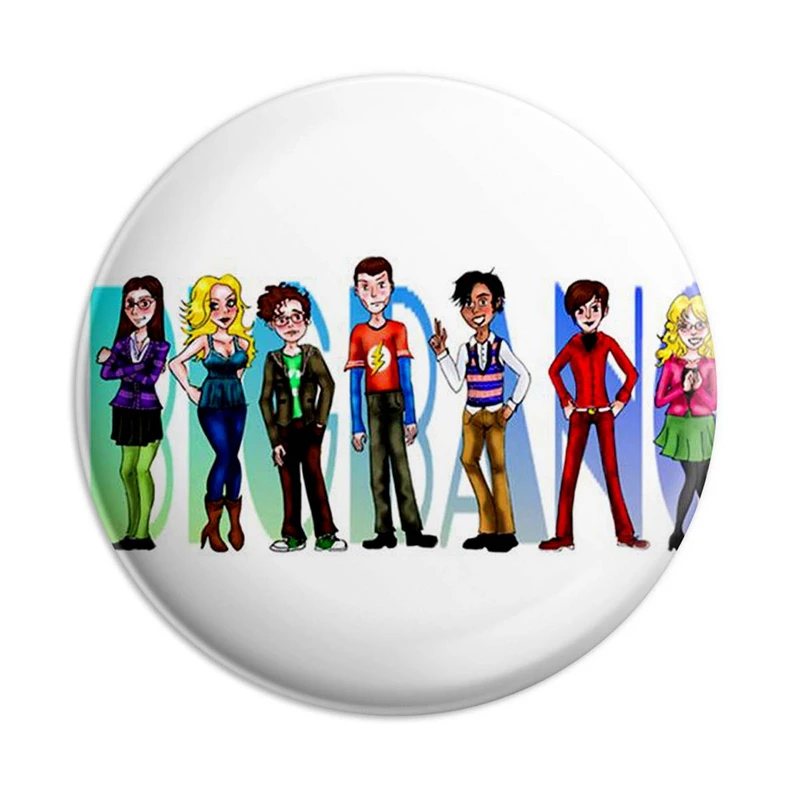  مگنت پرمانه طرح big bang theory کد pmag.14290