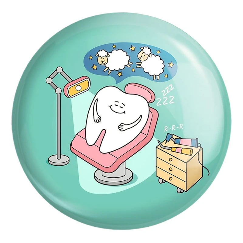 پیکسل خندالو طرح دندان و دندانپزشکی کودکانه کد 27794 مدل بزرگ