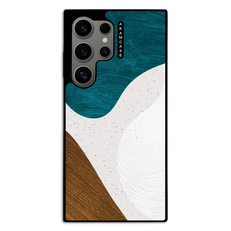 کاور آکام مدل AMC-WSGS24U-WATER COLOR-19 مناسب برای گوشی موبایل سامسونگ Galaxy S24 Ultra