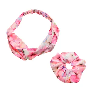 ست کش و هدبند مو زنانه دلنار گالری مدل گل بهاری