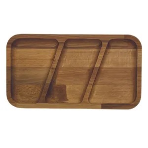 اردوخوری گراش مدل چوبی طرح سه خانه کد GR-31
