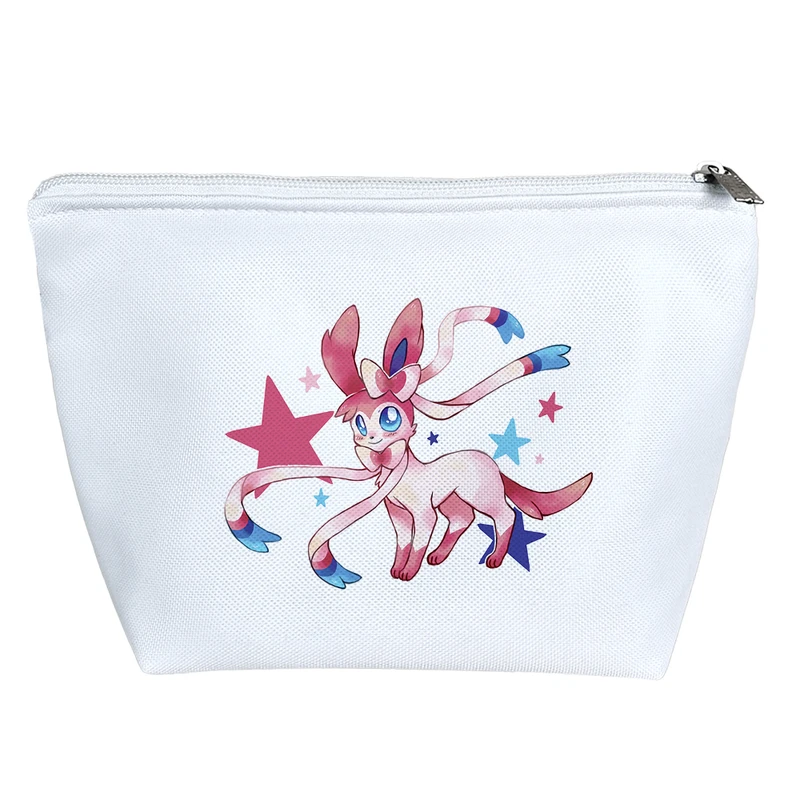 کیف لوازم آرایش دخترانه خندالو مدل سیلوئون انیمه پوکمون کد 1413